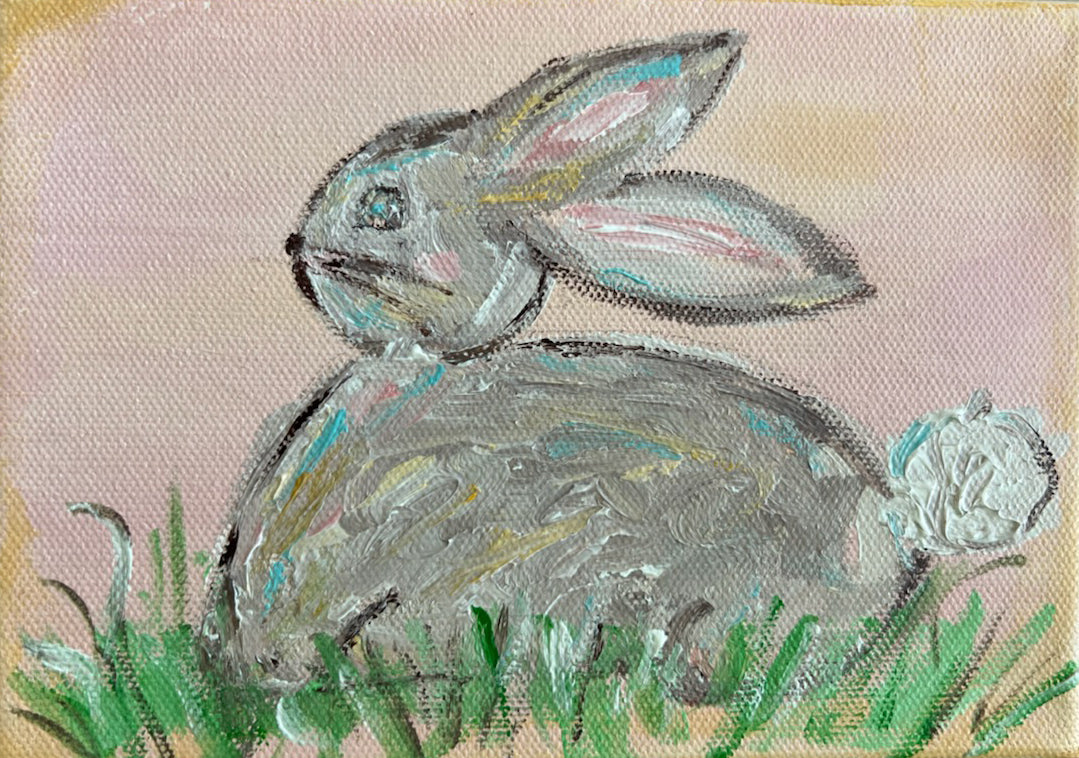 Bunny in Grass